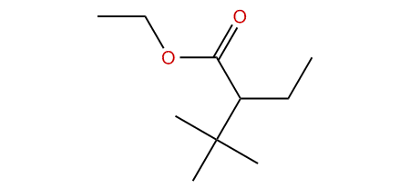 Ethyl 2-ethyl-3,3-dimethylbutanoate